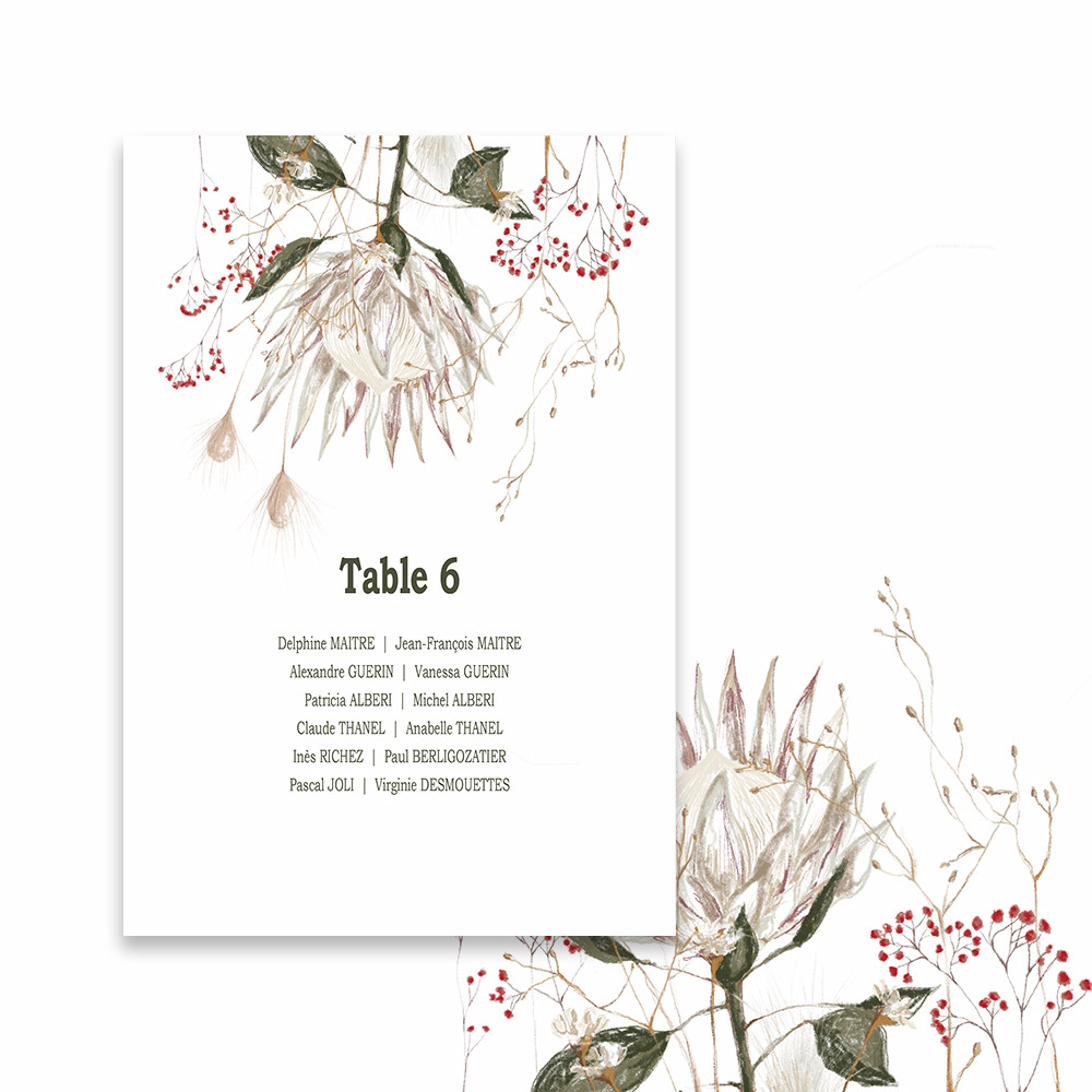 Table plan | Protea (2)